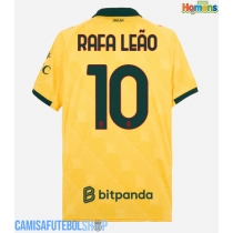 Camisa de time de futebol AC Milan Rafael Leao #10 Replicas 3º Equipamento 2025-26 Manga Curta